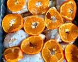 Foto del paso 7 de la receta: Pollo al horno con mandarinas