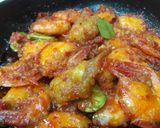 Foto langkah ke 2 dari resep Udang balado pete simple.