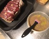 Une image de l'étape 5 de Rôti de bœuf à l'ail fumé et jus de sanglier.