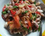Foto langkah ke 4 dari resep Cumi cabe ijo.