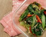 Foto langkah ke 4 dari resep Tumis Sawi Pahit Rebon.
