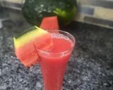 A picture of step 3 of Watermelon juice.