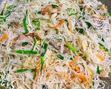 Hình bước làm 4 của món Bún gạo xào
