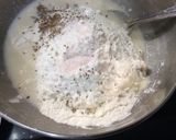 A picture of step 5 of Chhole kulcha.