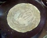 A picture of step 1 of Bajara roti.