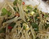 A picture of step 8 of Moong beans sprout salad.