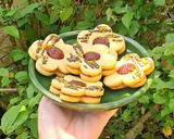 عکس مرحله 9 از دستور شیرینی مربایی با بیسکویت نارگیلی 😋😍
