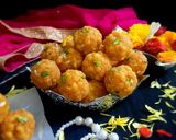A picture of step 10 of Boondi Ladoo.