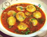 A picture of step 17 of Shami koftay.