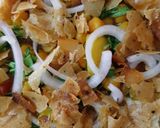 A picture of step 1 of Kathiawari chana chat.