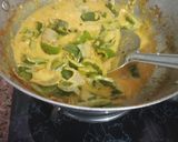A picture of step 7 of Creamy Cheese Chilli.