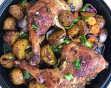 Oven-grilled Chicken and Potato recipe step 3 photo