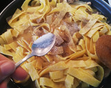 Foto del paso 3 de la receta: Pasta al huevo con Champiñones Portobello