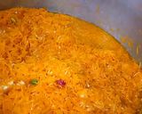 A picture of step 7 of Zarda / Meethay Chawal.