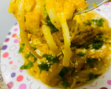 Foto del paso 7 de la receta: (FIDEOS SECOS) TALLARINES CON SALSA DE 🥕🧅🧄 ZANAHORIA 🥕🧅🧄