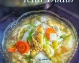 Foto langkah ke 6 dari resep Sop Telur Dadar.