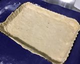 A picture of step 10 of Leek and Mozzarella Tart with Homemade Pie Crust.