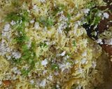 A picture of step 6 of Masala Baath without Goda Masala.