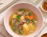 A picture of step 7 of 197. Simple Beef Vegetable Soup.