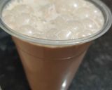 A picture of step 2 of Choco cold coffee.