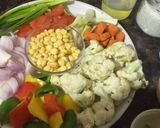 A picture of step 1 of Red Thai Curry.