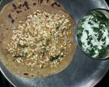 A picture of step 8 of Paneer Paratha.