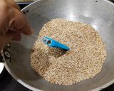 A picture of step 1 of Sesame Milk Cake.