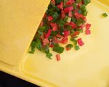 A picture of step 2 of Veggies potato sauce.