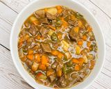 A picture of step 9 of Beef potatoes soup.