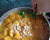 A picture of step 6 of Paneer lahsooni.