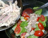 Foto del paso 5 de la receta: Ensalada con pollo para celiacos