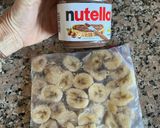 Foto del paso 1 de la receta: Mousse helada de banana y Nutella