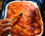 Pas rețetă Pizza de casă 10 fotografie