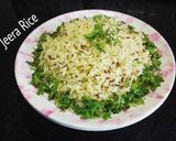 A picture of step 2 of Jeera Rice.