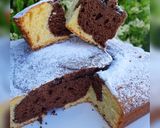 Foto del paso 5 de la receta: Budín Marmolado de 🍊🍫NARANJA Y CHOCOLATE 😃