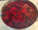 Erdei gyümölcsös joghurttorta recept fázis 8 fotója