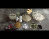 Foto del paso 1 de la receta: Sprinkles cake con relleno de crema de vainilla