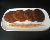 A picture of step 3 of Paneer cutlets.
