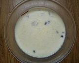 A picture of step 4 of Semolina kheer.