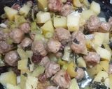 عکس مرحله 3 از دستور غذای بی نام (سبک تاس کباب با مواد دیگر)