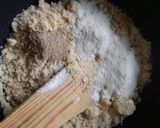 A picture of step 2 of Peanuts Burfi.