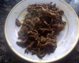 Foto del paso 5 de la receta: Pasta con Vegetales Salteados y Tiritas de Carne