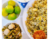 عکس مرحله 2 از دستور شوید پلو با مرغ