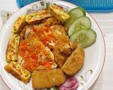 Foto langkah ke 5 dari resep Geprek homemade.