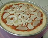 Foto langkah ke 6 dari resep Pizza ala rumahan.