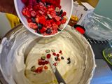 Nougat glacé aux fruits rouges