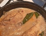 Foto langkah ke 5 dari resep Opor Ayam Diet + Lontong Konnyaku.