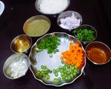 A picture of step 2 of Basil Pesto Rice With Vegetables.