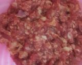 A picture of step 2 of Chapli Kabab.