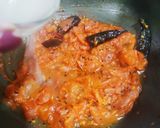 A picture of step 4 of Tomato and Dates Bengali Chutney.